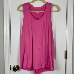 NWT Athletic Works pink racerback top size XL(16-18).